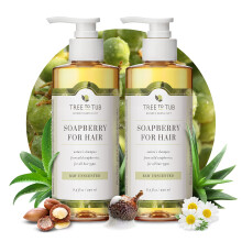 Shampoo Sem Fragrância Tree to Tub para Couro Cabeludo Seco e Sensível - Hidratante Suave Sem Sulfato