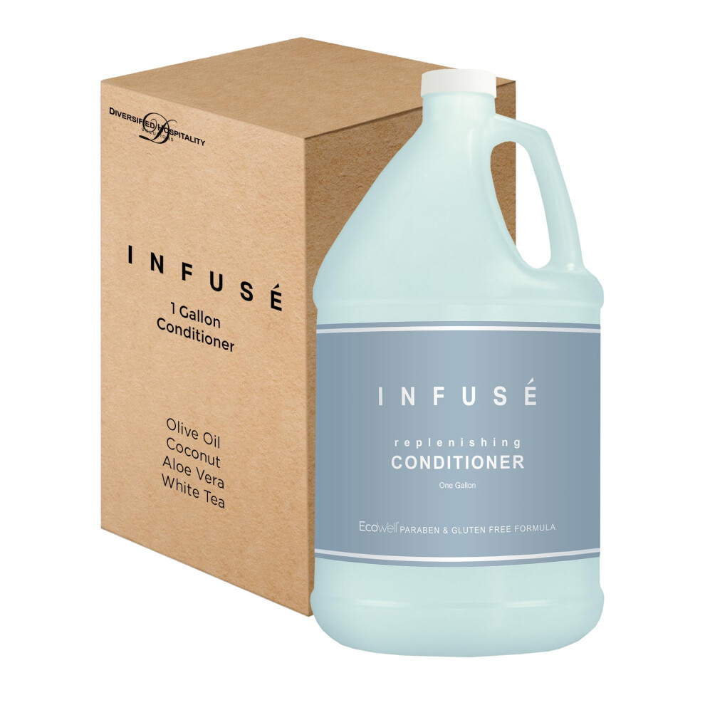 1-Shoppe All-In-Kit H2O Tropical Infuse Hotel-Conditioner | 1 Gallone | F R Gastgewerbe Und Ferienwohnungen Zum Nachf Llen Von Spendern | (Einzel-image