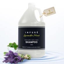 1-Shoppe Kit de Shampoo All-in-One | Infuse Lavender Mint Hotel | 1 Galão | Para Reabastecer Dispensadores