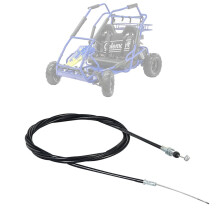 Chikia 84"""" tommer KT196 gaskabel til Coleman 196cc Go Kart HS200GK gash?ndtag