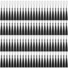 100 PC -uri Bradmark Tassels for Crafts Gradation Burschain - Bradmark Tassels for Crafts Tassels cu lan?uri pentru fabricarea bijuteriilor Mini