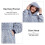Αναπαυτική Φόρμα Σούπερ Ζεστή Sherpa Hoodie για Ενήλικες και Παιδιά, Ροζ, Δώρο 3