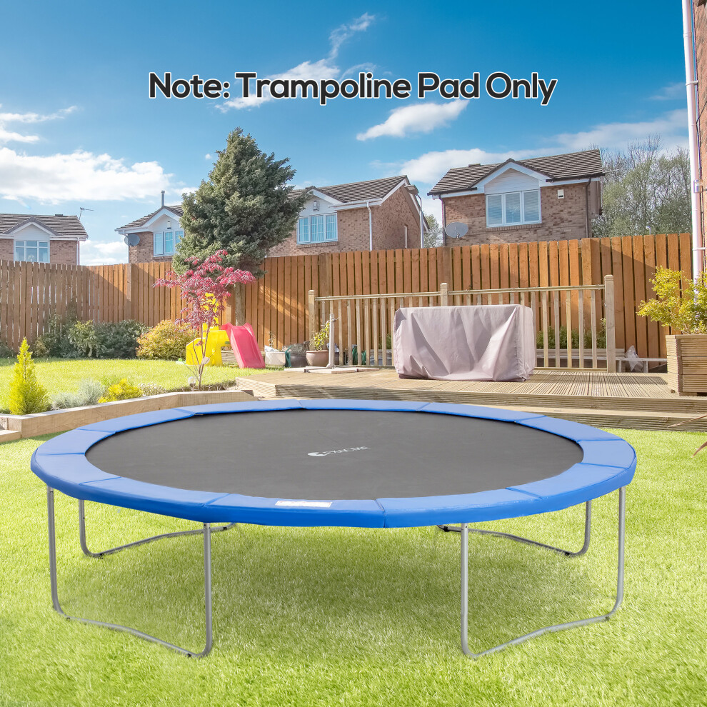 Homcom 12Ft Trampoline Accessories Pad Surround Pad Replacement Spare Blue