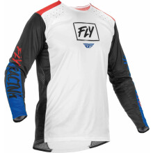 Fly Racing 2022 Adult Lite Jersey (Red/White/Blue Medium)