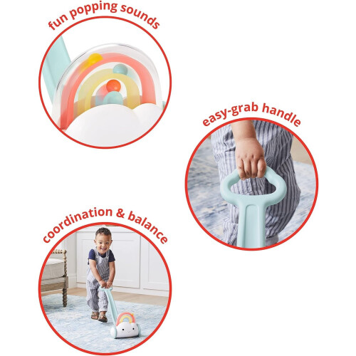 Skip Hop Skip Hop Baby Popper Push Toy  Silver Lining Cloud 2