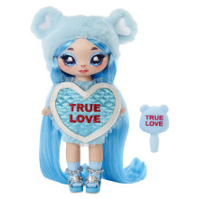 N / a! N / a! N / a! Sorpresa MGA Entertainment Lily Sarang-bambola da moda da 7,5 ""ispirata all'orsacchiotto blu con abito e pennello a forma di cuo