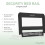 Traum ber mich leichte Mesh Security Security Verstellbares Bettschien 4