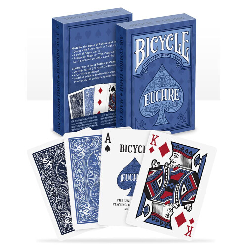 Cykel Euchre Spillekort Deck - 9 Gennem Es - Dobbelt Deck Bl? 2