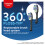 Colgate Recambios de Cabezal de Cepillo Colgate 360 Floss-Tip, Limpieza Profunda, Pack de 4 3