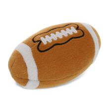 DolliBu Football Plush - Fluffy Soft Plush Ball for Playing Catch with Kids Playtime Squishy Football Plush Toy for Girls and Boys Stuffed Football
