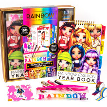 Rainbow High Fashion Runway von Horizon Group USA. Verkleiden Sie 6 gestanzte Puppen.    ber 100 Accessoires, einschlie   lich Stoffe und neu positio