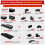 Muzata HT10 HL10 HT14 Αξεσουάρ Κάθετης Ράγας - 2Pack Σύνδεσμος Υψηλής Αντοχής POM, HA23 BNP 2