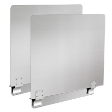 Rozsdamentes acl kereskedelmi, mly sto-frccsnto, 20-1/2 """" w x 18 """" h oldals splash univerzlis illesztsi klipek lelltjk az olajat a 2
