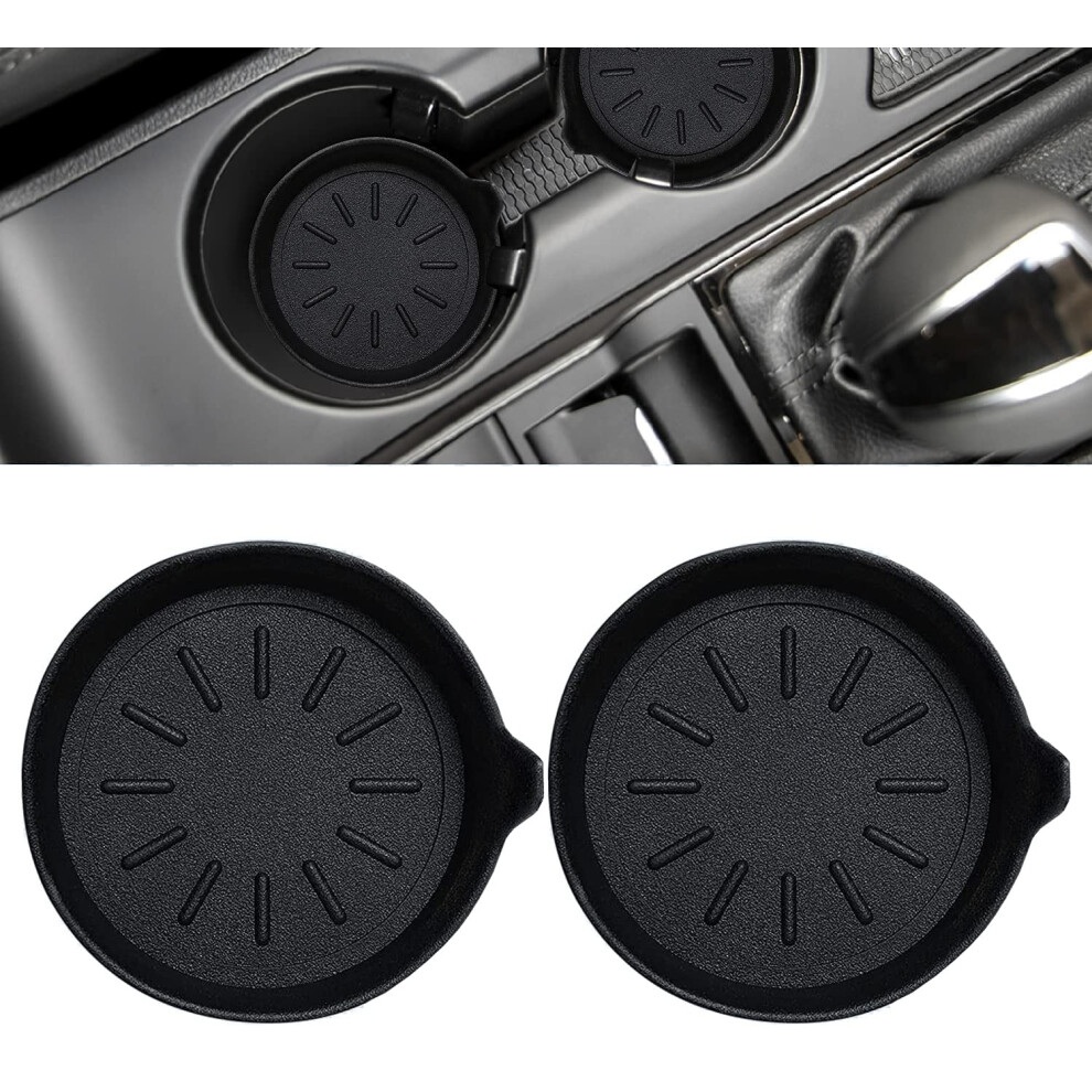 Leoray Car Coasters For Cup Holder Silicone Car Cup Holder Coasters Pack Of 2 720310827943