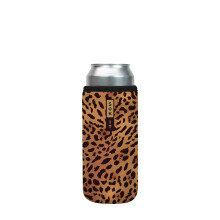 Sok It Can Sok-hoes voor bier en frisdrank ge?oleerde neopreen hoes (klassieke luipaardblik van 25 oz)