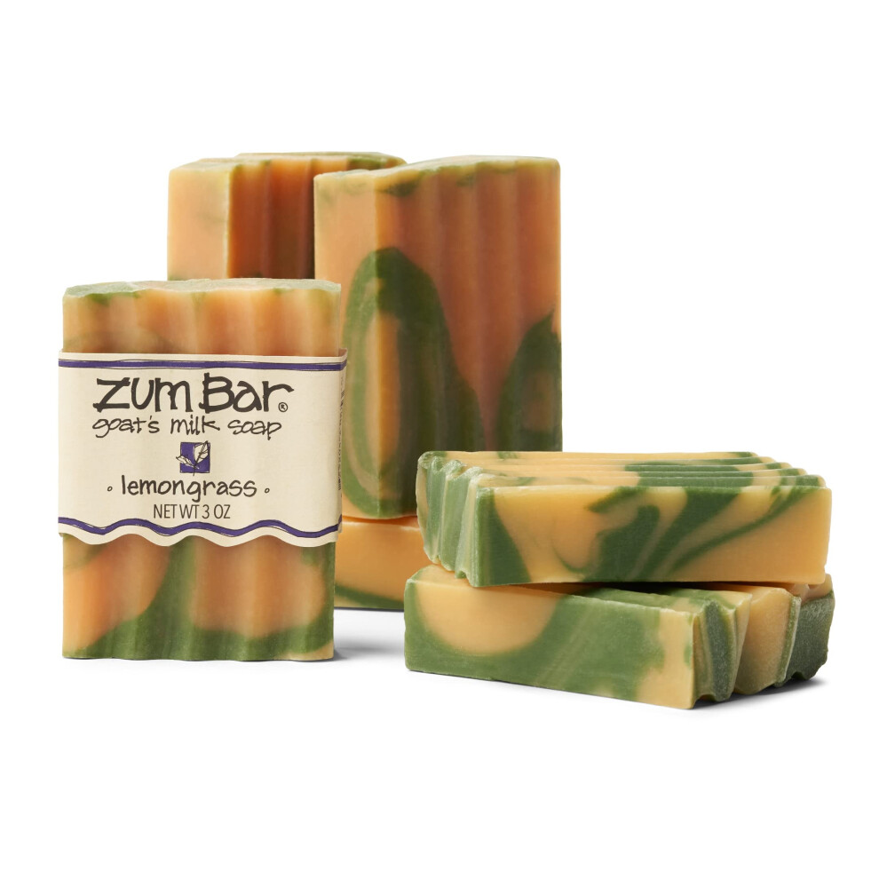 Zum Bar Goat's Milk Soap - Lemongrass - 3 Oz (6 Pack)