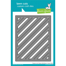 Lawn Fawn Lawn CUTS Dies BCK Peppermint Stripes Backdrop