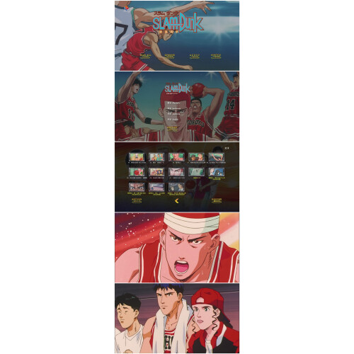 Slam Dunk 101 Complete Works+Theater Edition Blu-ray 1080P BD 1