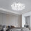 Living And Home (Dimmable) 53cm Dia dandelion-shaped Ceiling Light 3