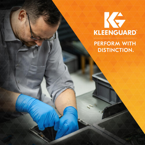 Kleenguard G10 luvas de nitrila azul flex (54333) 3 mil. 1