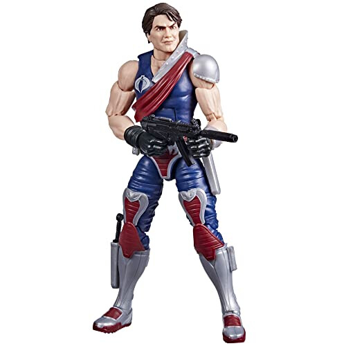 Figura de Ação G.I. Joe Classified Series Xamot Paoli 45 Colecionável, 6 Polegadas com Acessórios