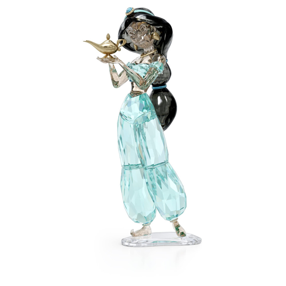 Swarovski Aladdin Princess Jasmine Annual Edition 2022 Figurine  Blue Swarovski Crystals  Part of the Swarovski Aladdin Collection
