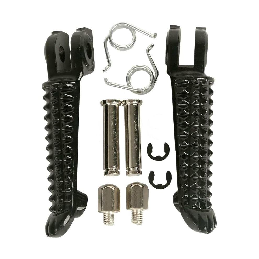 Vpzmt Front Foot Pegs Footrests Pedal Fits For Yamaha Yzf R1 1992-2019/Yzf R1s R1m 2015-2023/Yamaha Yzf R6 1999-2020/Yamaha Yzf R6s 2003-2009 (Front-B 762744049584