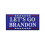 Maga Trump 2024 Let's Go Brandon brodat Fier pe patch 1