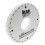 Disco Kumihimo Redondo Beadsmith, 4,5 polegadas de Diâmetro, Espuma Densa de 3/8" 2