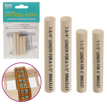 Ensemble d'accessoires pour m tier tisser sans fin Beadsmith par Deb Moffatt Hall pour bracelets de 6 et 6,5 pieds pour la fabrication de bijou
