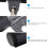 1 Set Rotating Straight Bar DIY Pull with Handgrips Attachment for Professional Gyms 7