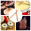 6 Pairs Wood Claves Μουσικό όργανο κρουστών Rhythm Sticks Παιδικό παιχνίδι 6