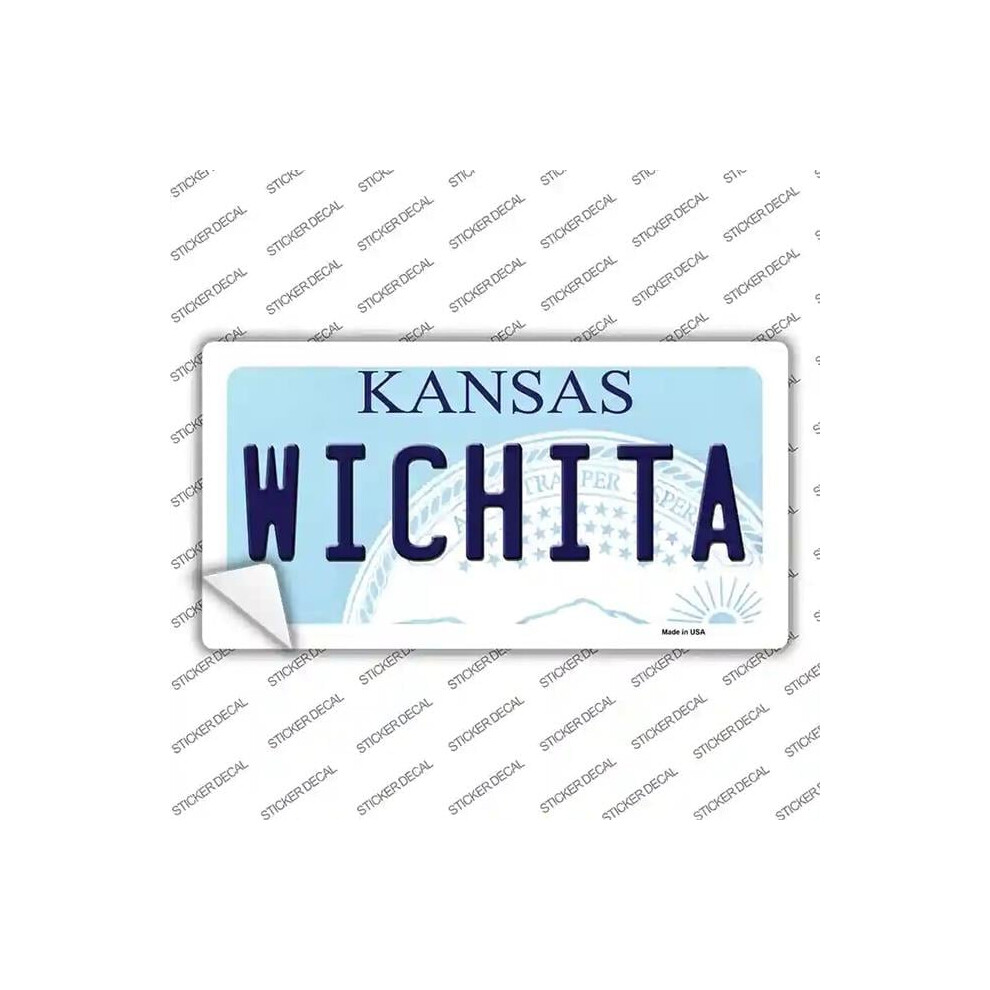 Smart Blonde Lp-6602S-S Wichita Kansas Novelty Sticker Decal - Small 792636322822