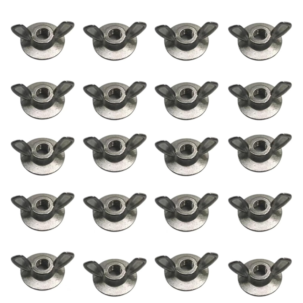 20Pcs Hurricane Shutter Wing Nuts, Shutters Nut Driver And Storm Nuts 1/4-20 4852884937752