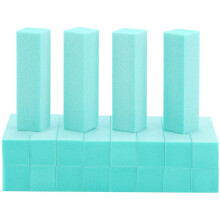 20 pakke neglebuffere Blokke Slibning Afpudsning af neglefiler Pedicure Manicure Tool 60/100 Grit (gr?n)