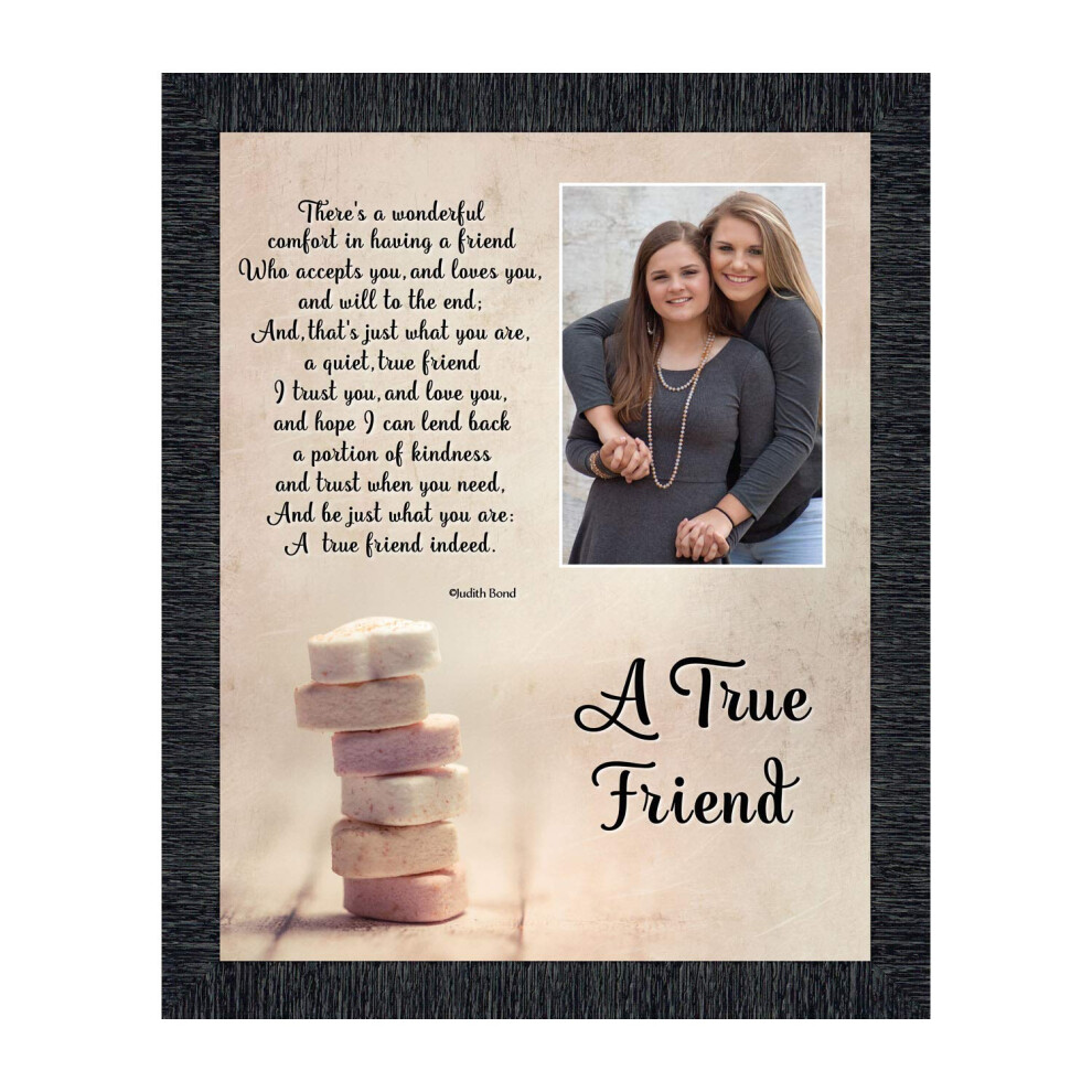 Crossroads Home D?cor Un v   ritable cadre photo ami Cadre photo meilleur ami Cadeaux meilleure amie pour femmes Cadre amis Cadre photo meilleurs a
