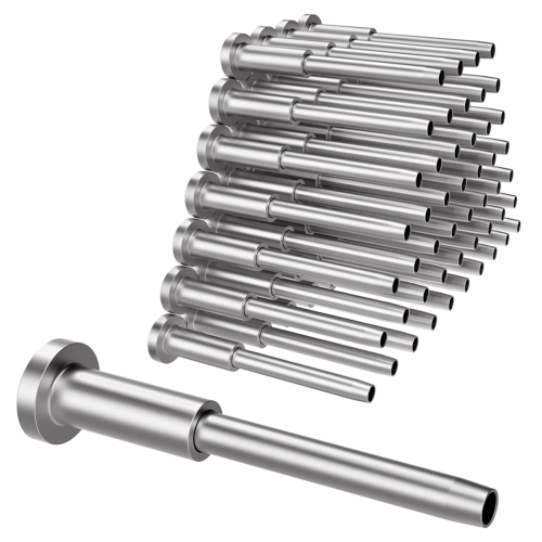 Κιτ κιγκλίδωμα καλωδίων 50 Pack, T316 από ανοξείδωτο ατσάλι 1/8 In Receiver και Swage Stud End για