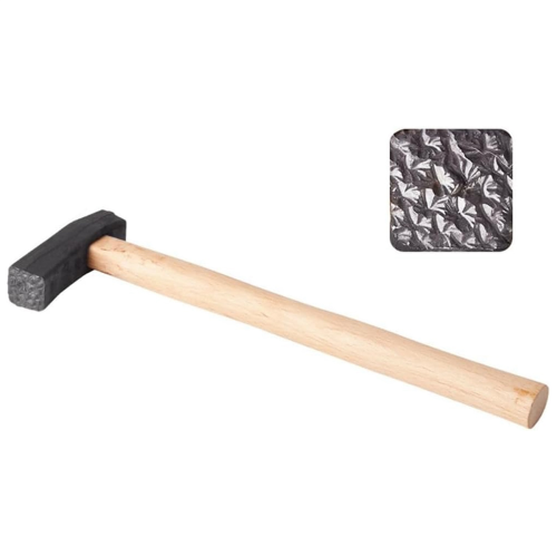 Texturing Hammer DIY Jewelry Making Tool Square- with Wood Handle Metal Pattern Designed Forming Tools No.2 2