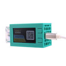 Για το Nerdminer V2 Pro Miner 78KH/S Mini Bitcoin Lottery with Luminous Fan BTC Solo Mining Green