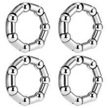 JACEYON Bike-ballbrande cykel-vevbrningar 5/16 """" x 7-bolls-cykel-crank-brande 4 st.