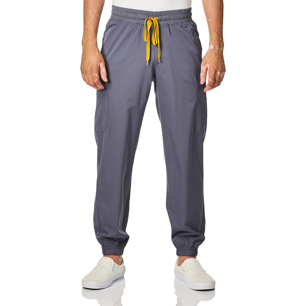 Carhartt Mens Comfort Cargo Jogger Medical Scrubs Pants  Pewter  Medium US