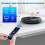 Φορητό Bluetooth CD Player Επαναφορτιζόμενος δίσκος με διπλά ηχεία και ακουστικά Cd Mp3 Grey 5