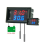 Mini Direct Current 4-28V Digital Thermometer Double Display Detectors Snowmobile Candle Temperature Car A 5