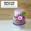 Global Sugar Art Cake Dummy Round 12 x 5 inci 2