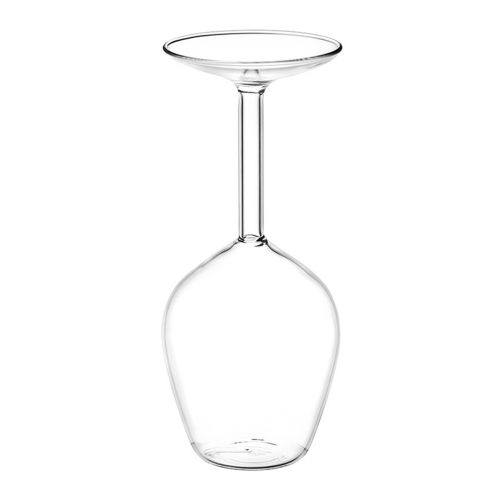 Long Stem Upside Down Wine Glass Funky Unique Stemmed Glasses 1