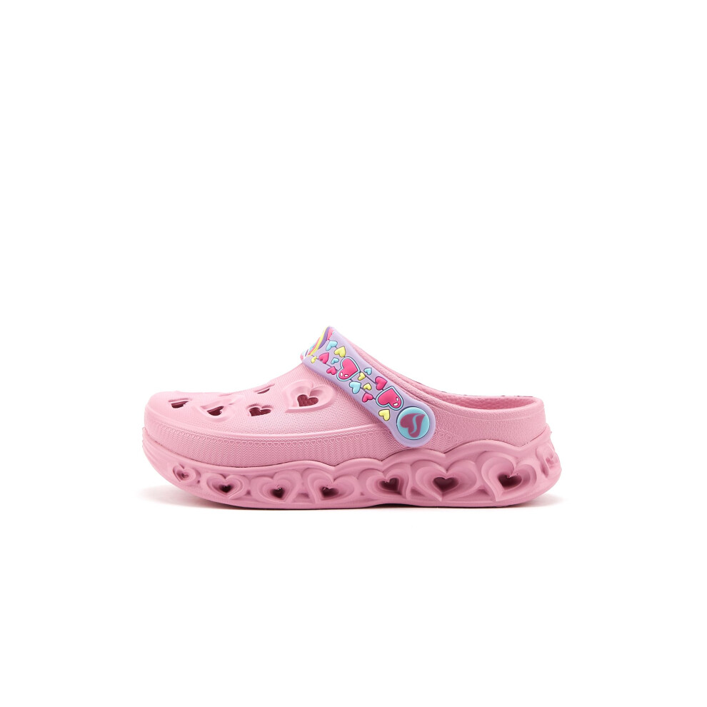 Skechers Foamies Light Hearted Unicorns Sun 308023L Girls' Toddler-Youth Slip On 3 M US Little Kid Pink