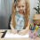 A4 LED Light Board, 3 Level Dimmable Brightness USB Power Crafts Table for Tracing, Drawing Sketch Pad 7