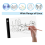 A4 LED Light Board, 3 Level Dimmable Brightness USB Power Crafts Table for Tracing, Drawing Sketch Pad 9