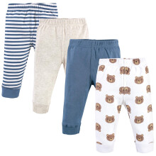 Detsk unisex bavlnen nohavicky a leg ny Hudson Baby Little Bear pre batolat
