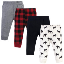 Unisex bavlnen    nohavice a leg   ny Hudson Baby Moose pre 3 batolat